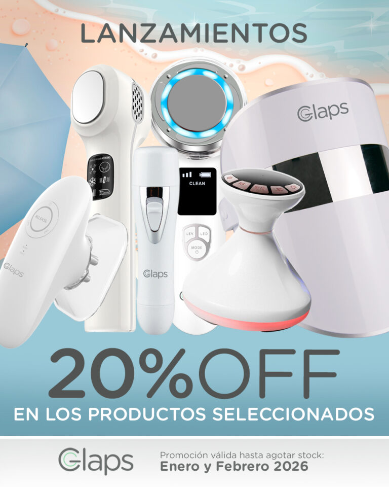 Lanzamientos en 20% OFF GLAPS